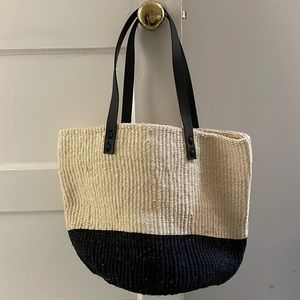 Rattan Tote Bag